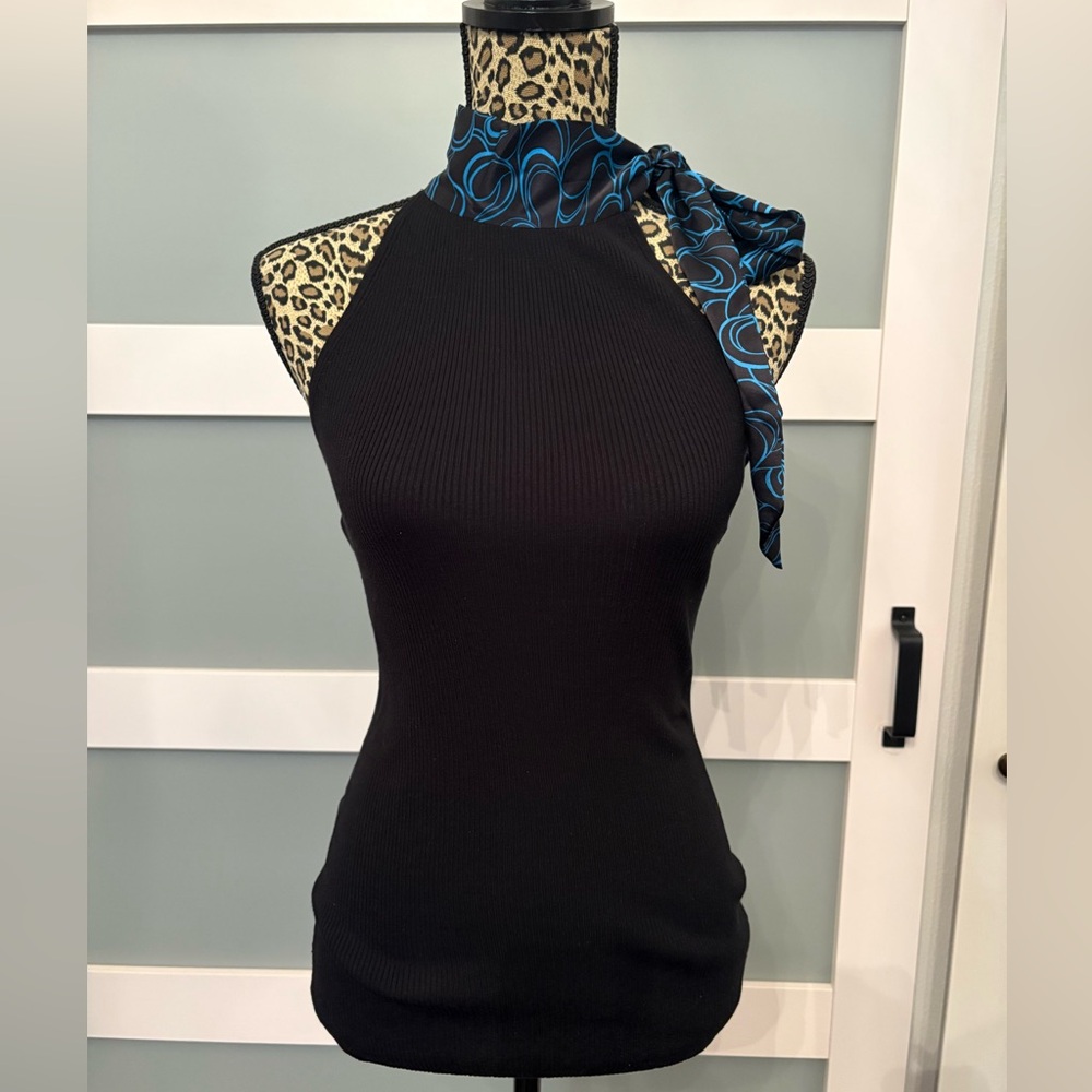 INC International Concepts Dark Knit Top